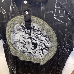 Versace button up shirt